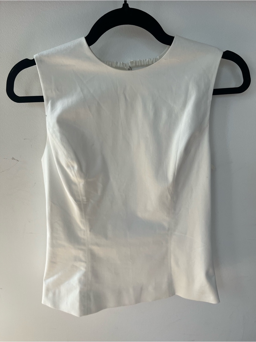 Camila Coelho Sleeveless White Tank Top